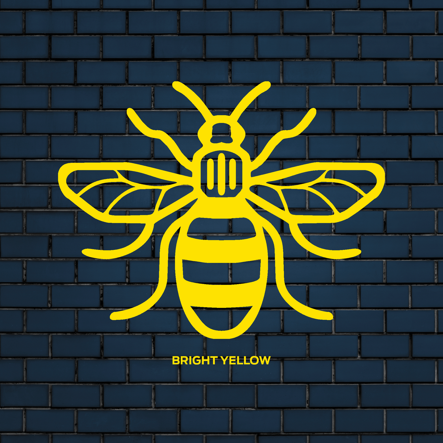 Manchester Bee vinyl decal