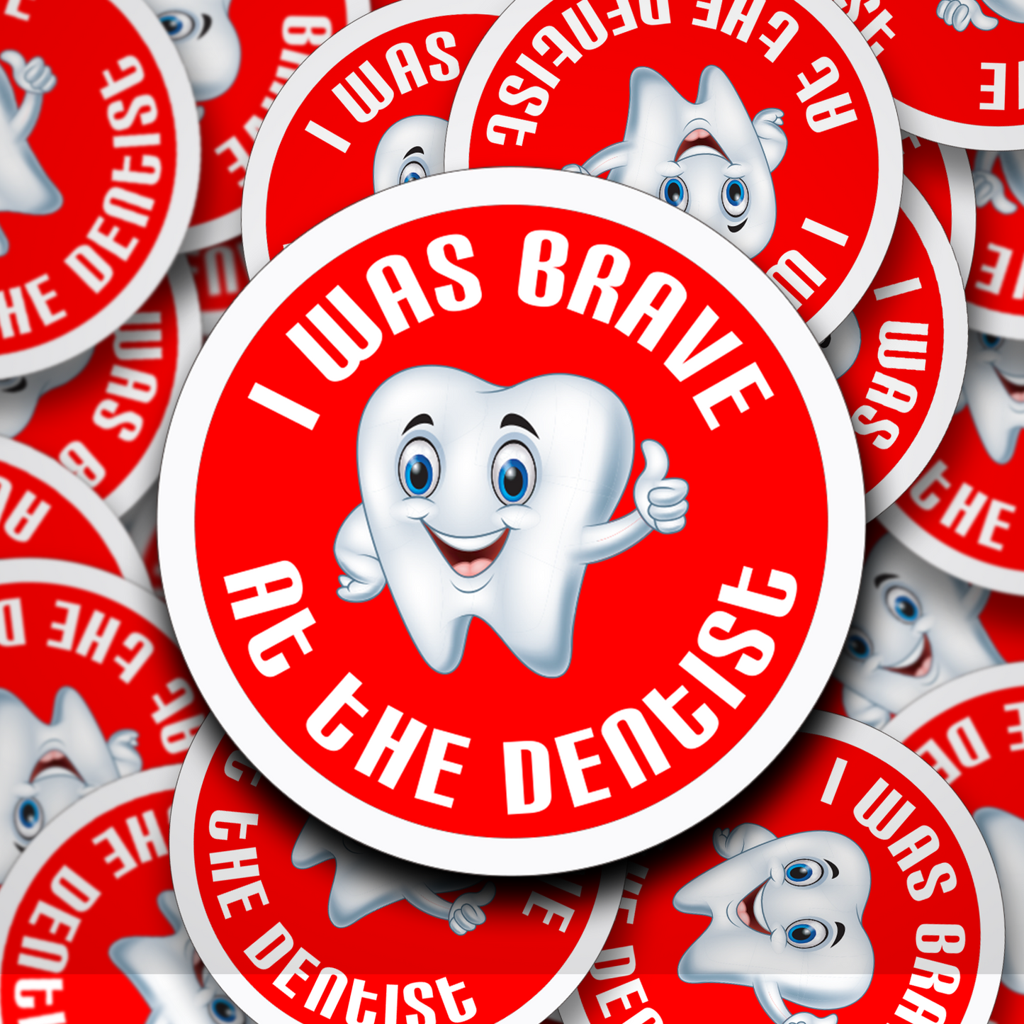 Personalised Dentist Stickers | Reward Stickers | Dentist Bravery Stickers