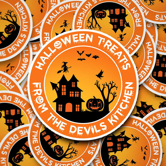 Personalised Halloween Stickers | Halloween Sweets stickers | Halloween stickers