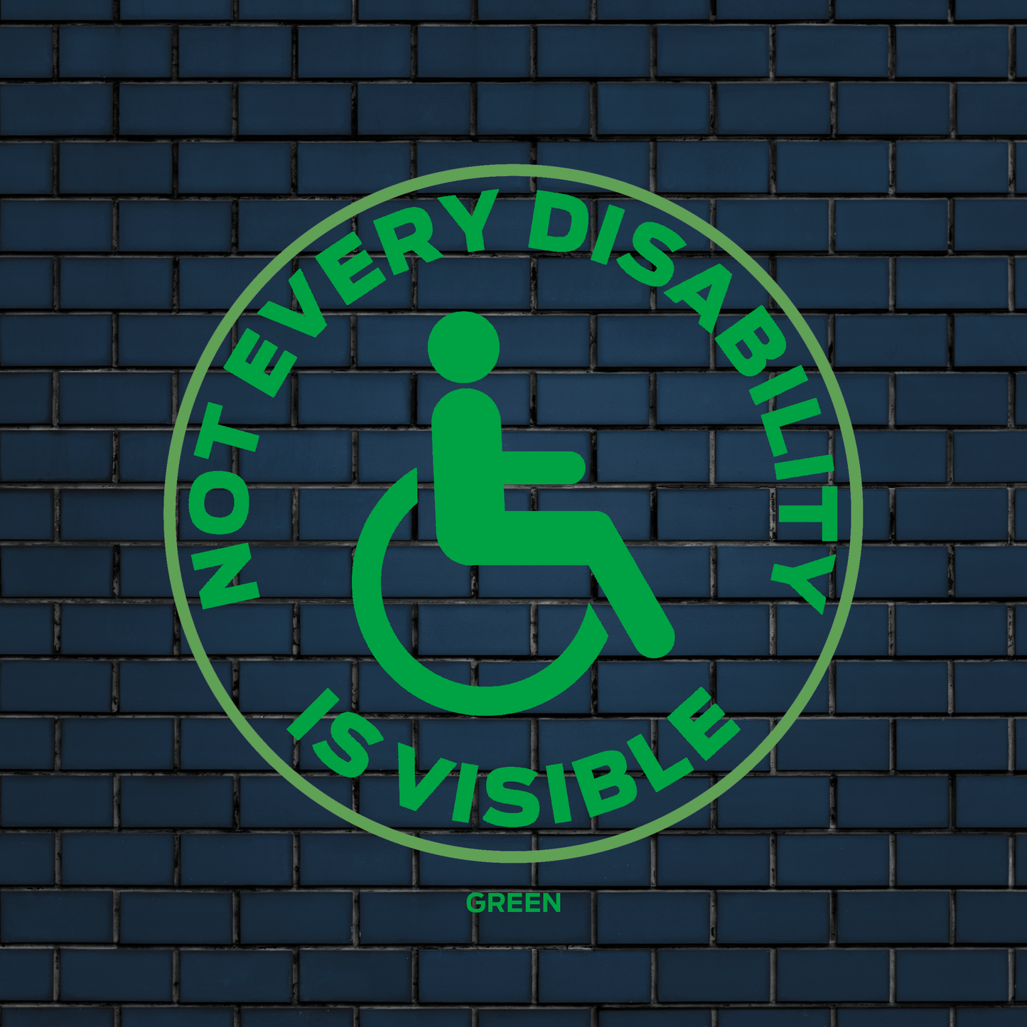 Not Every Disability is Visible car decal | Disability Sticker | Disability Car